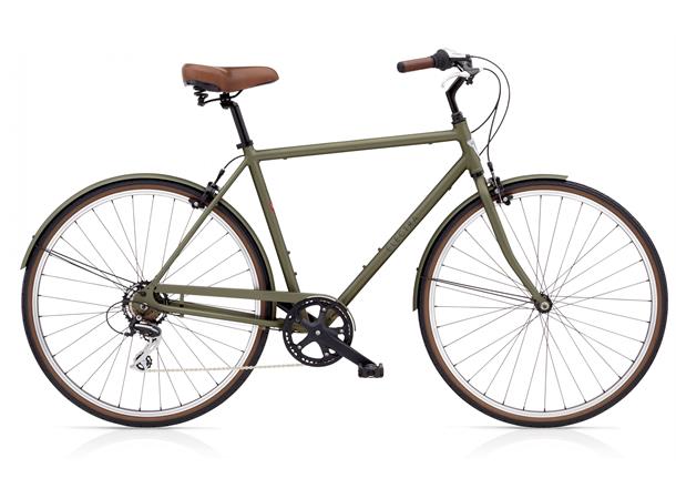 Electra Loft 7D Herresykkel Medium, Matte Khaki 